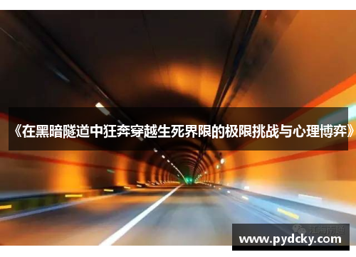 《在黑暗隧道中狂奔穿越生死界限的极限挑战与心理博弈》